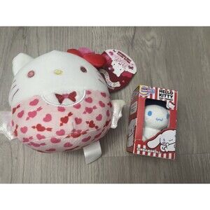 Squishmallows Hello Kitty 5" Plush Valentine Soft New micro teenie Cinnamoroll